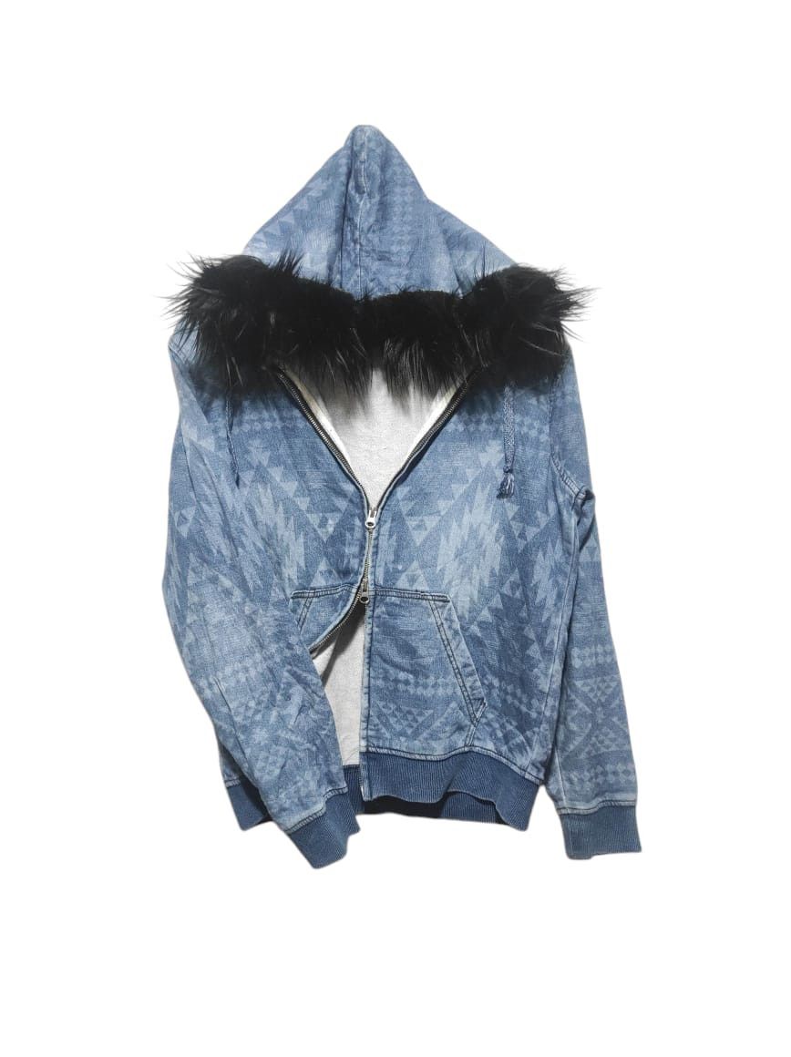 Hysteric Glamour Azul by Moussy Zipper Fur Hoodie if6was9 LGB style Size US S / EU 44-46 / 1 - 1 Thumbnail