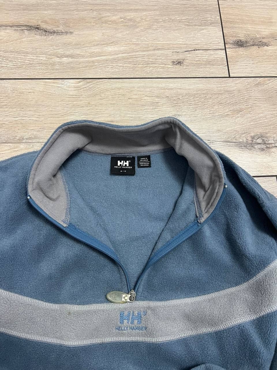Helly Hansen Vintage Helly Hansen Fleece ski Jacket 1/2 Zip sz M Blue Size US M / EU 48-50 / 2 - 10 Thumbnail