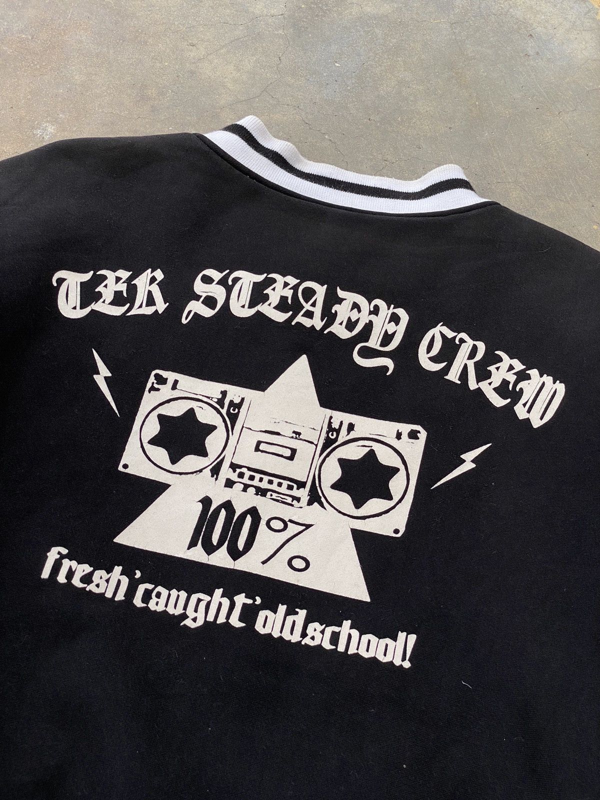 Japanese Brand × Vintage Tek One Visual Vandalizm Japan Varsity Jacket Size US L / EU 52-54 / 3 - 11 Thumbnail