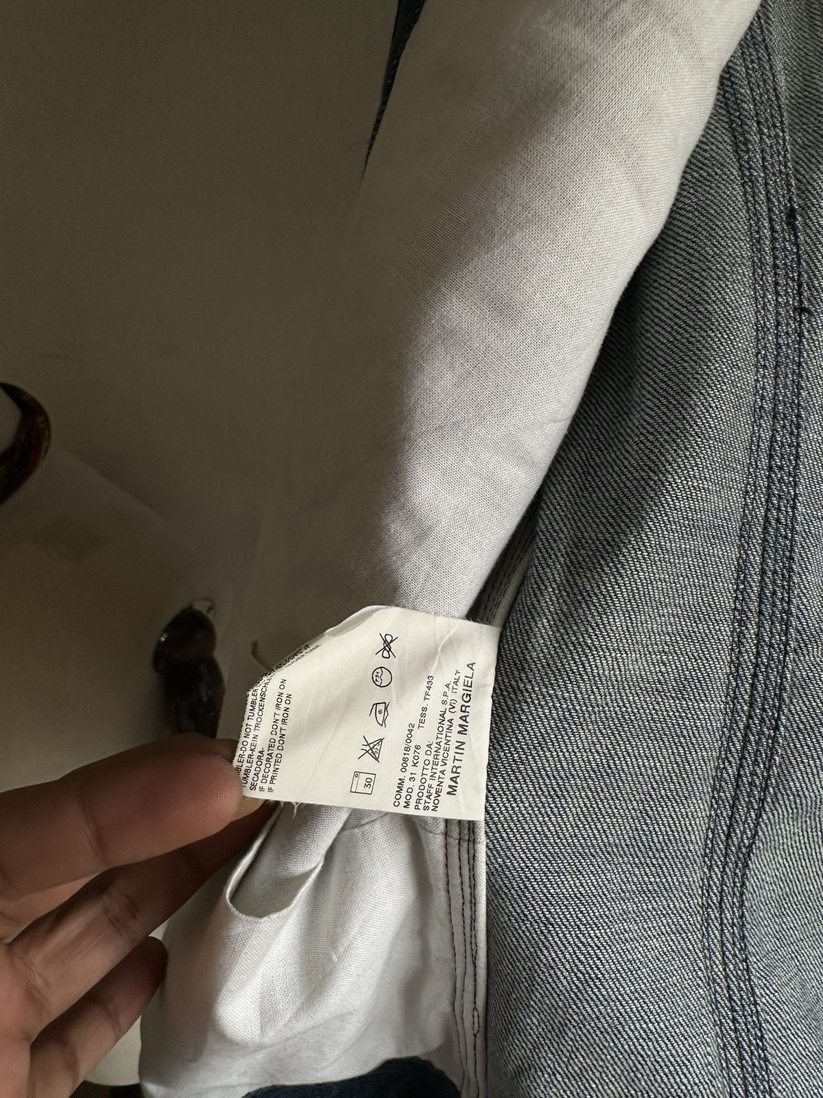 Maison Margiela FW04 Artisanal Maison Margiela Black Overlay Jacket Size US XS / EU 42 / 0 - 17 Thumbnail