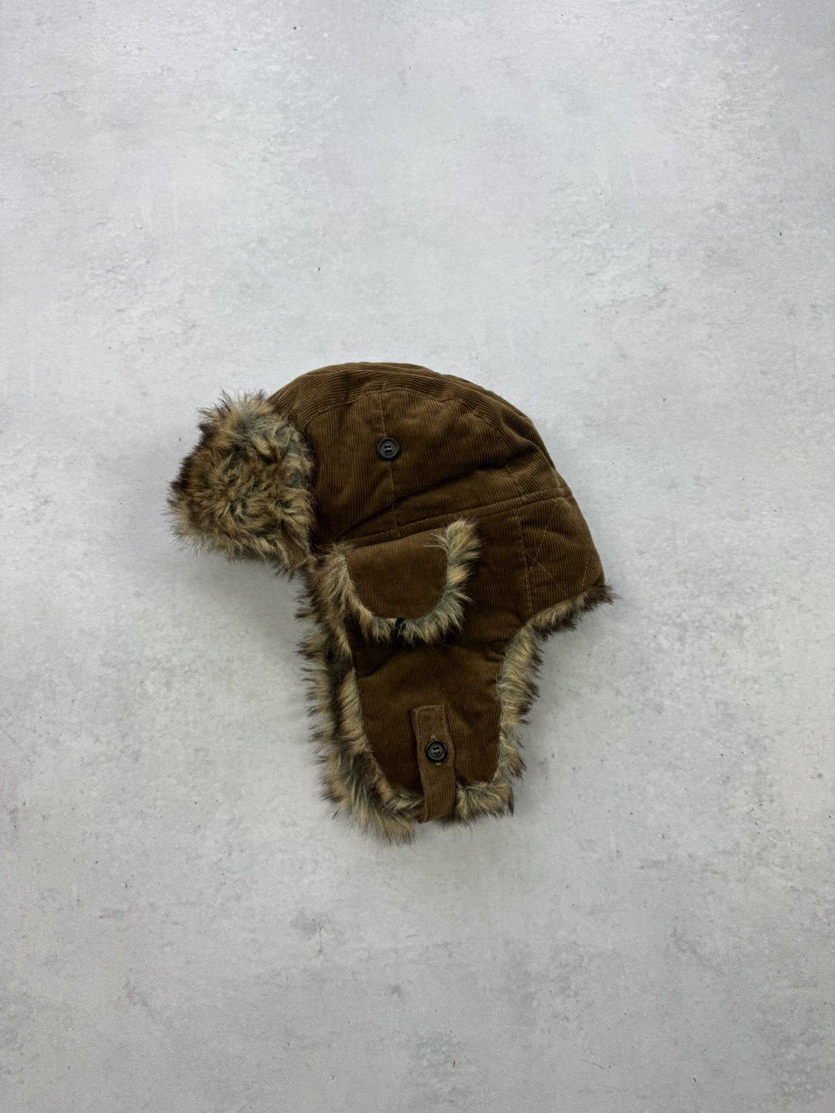 Other Y2K Velvet Hype Fur Ushanka Unisex Avant-Gard Size ONE SIZE - 3 Thumbnail