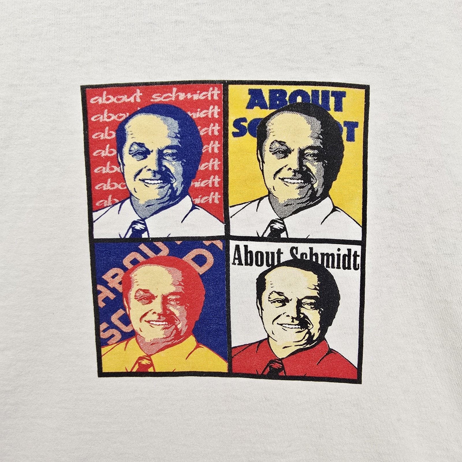 Anvil Vintage About Schmidt Shirt XL Jack Nicholson Movie Promo Size US XL / EU 56 / 4 - 3 Thumbnail