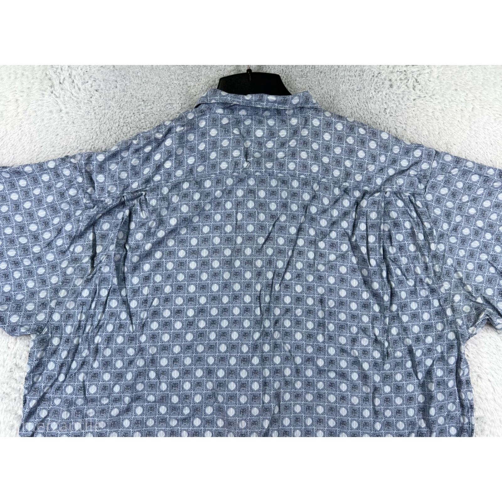 Tommy Bahama Tommy Bahama Shirt Mens 2XL Blue Leaf Silk Hawaiian Vacation Size US XXL / EU 58 / 5 - 6 Thumbnail
