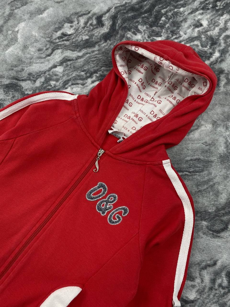 Dolce & Gabbana Vintage Dolce Gabbana Hoodie Big Logo DG Full Zip Men Size S / US 4 / IT 40 - 3 Thumbnail
