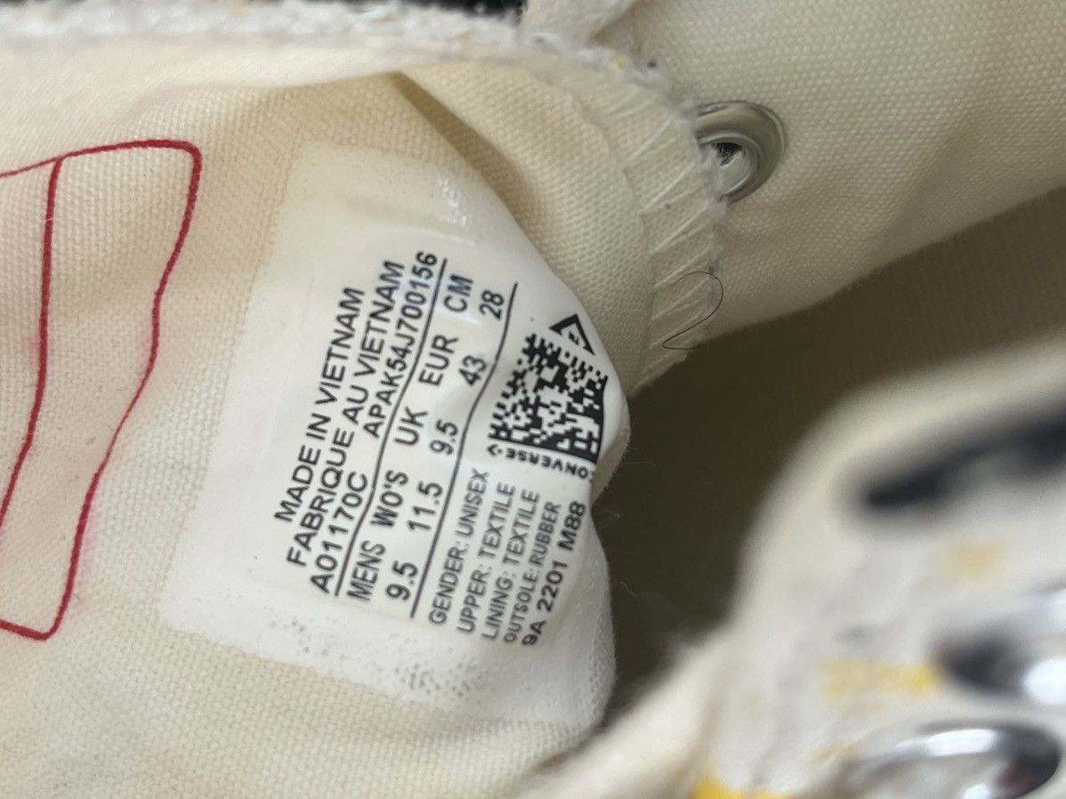 Converse Converse Paint Shoe Size US 9.5 / EU 42-43 - 6 Thumbnail