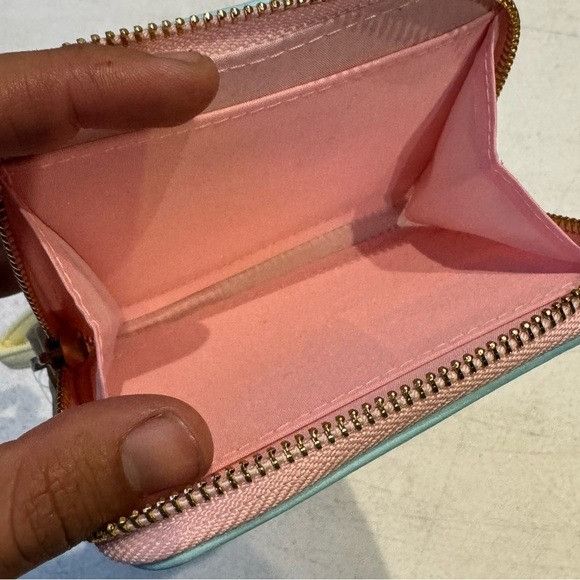 Other NWT No Boundaries Pink, Blue, and Yellow Wristlet Wallet Size ONE SIZE - 4 Thumbnail