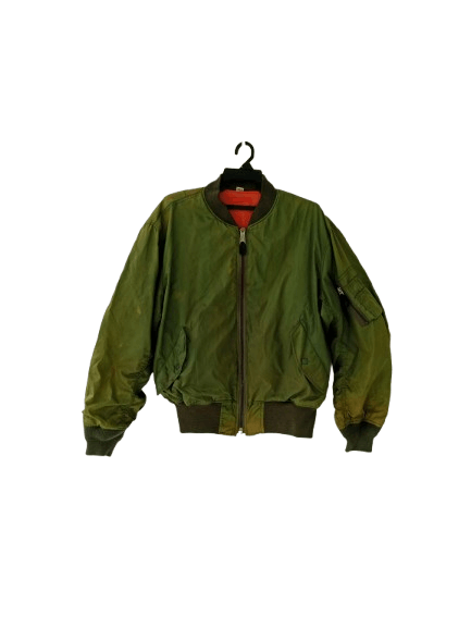 Vintage Vintage MA-1 Flyers Thrashed Reversible Jacket Bomber Size US L / EU 52-54 / 3 - 1 Thumbnail