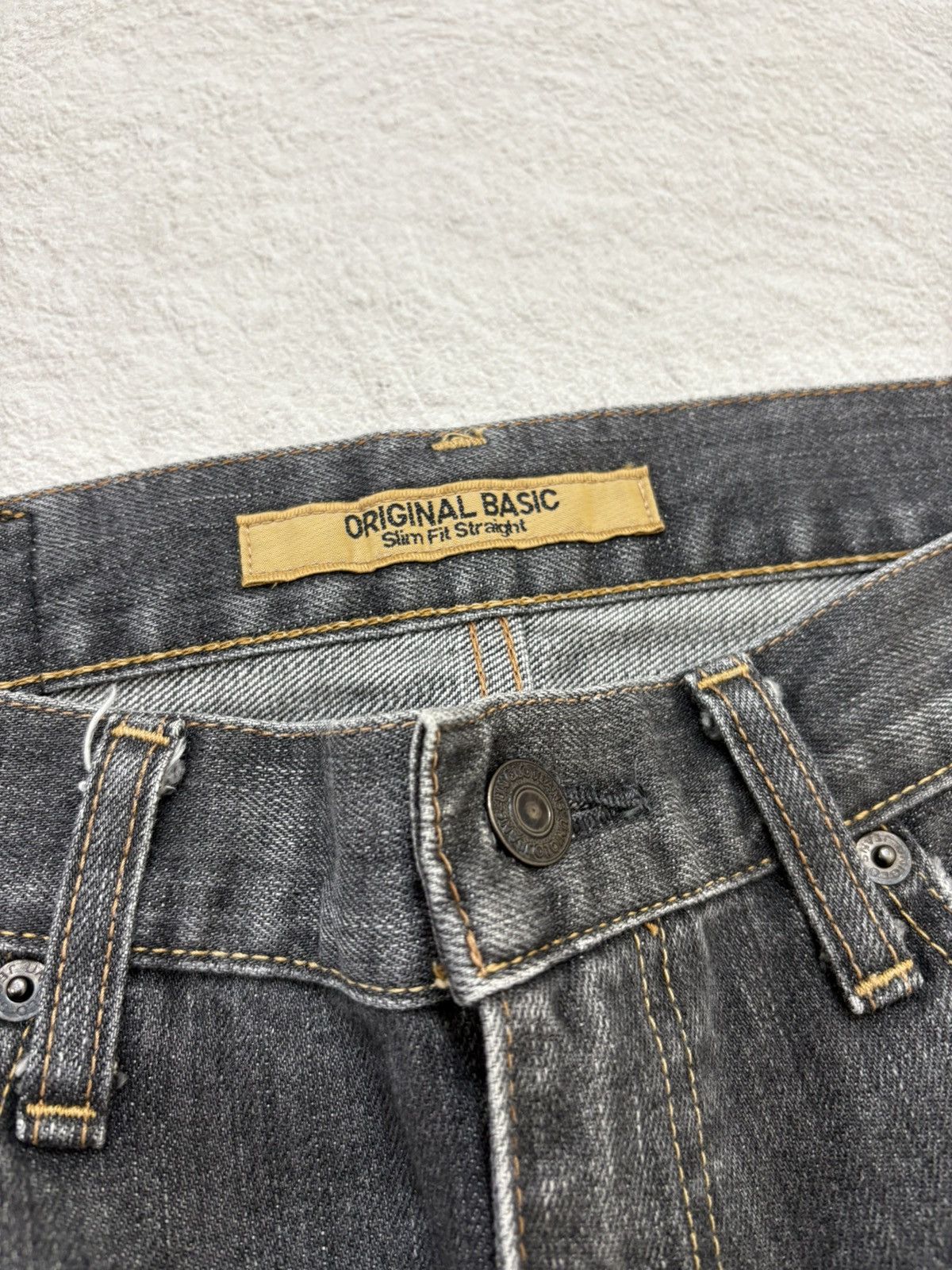 Hysteric Glamour 2000s Original basic Smoke wash japanese denim pants Size US 31 - 4 Thumbnail