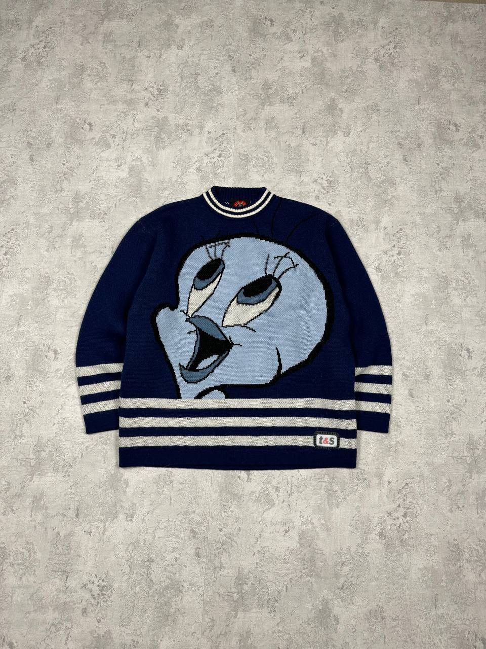Vision Streetwear Vintage 2000 Loney Tunes Tweety Sweater Over Print Size US L / EU 52-54 / 3 - 1 Thumbnail