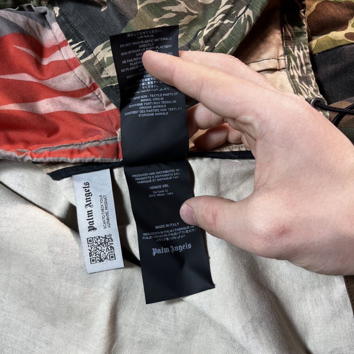 Palm Angels Palm Angels Patchwork Mixed Prints Camo Khaki Jacket Hype Size US L / EU 52-54 / 3 - 17 Thumbnail