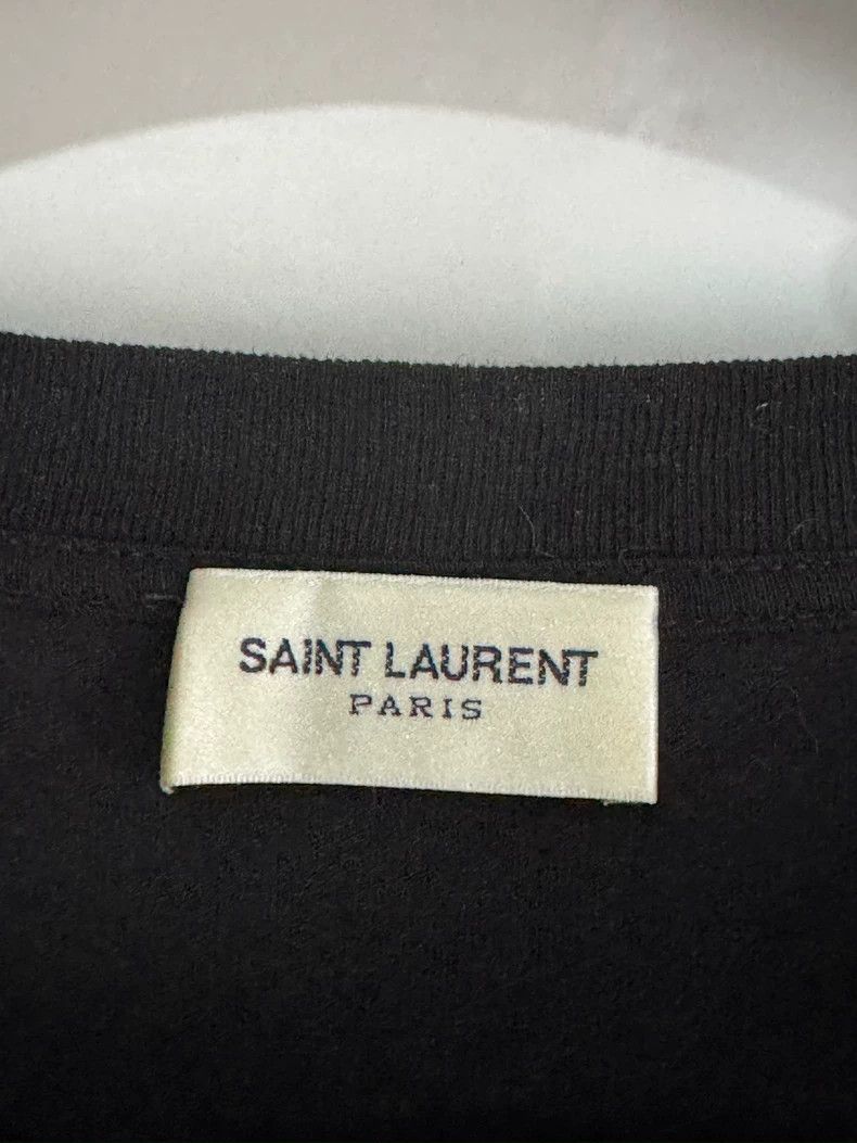 Saint Laurent Paris Saint laurent paris Black short sleeve T-shirt 2506-Nextarr Size US M / EU 48-50 / 2 - 2 Thumbnail