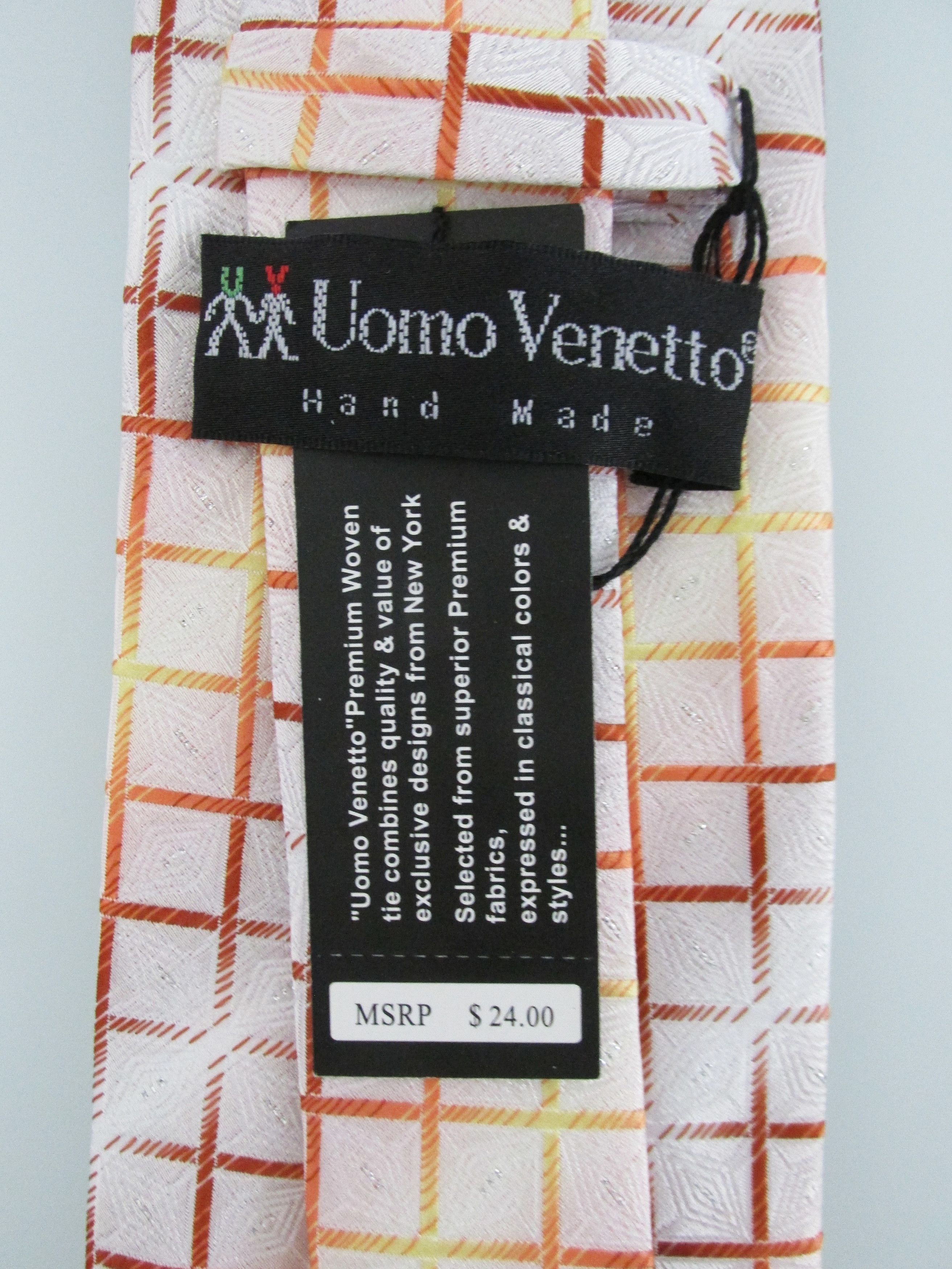 Other Uomo Venetto (NWT) Men's Tie & Pocket Square Set Size ONE SIZE - 5 Thumbnail