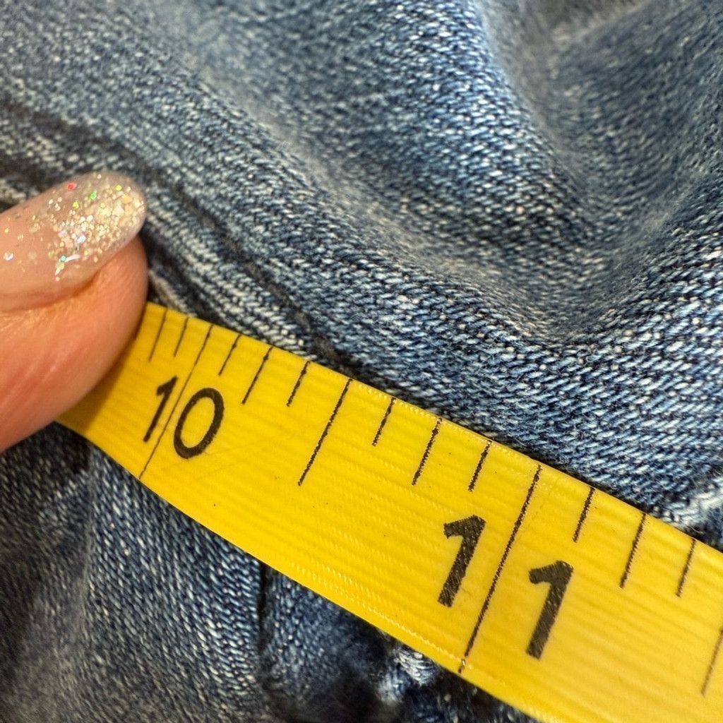 Kancan USA KanCan Medium Wash Cropped Jeans Size 30" / US 8 / IT 44 - 9 Thumbnail