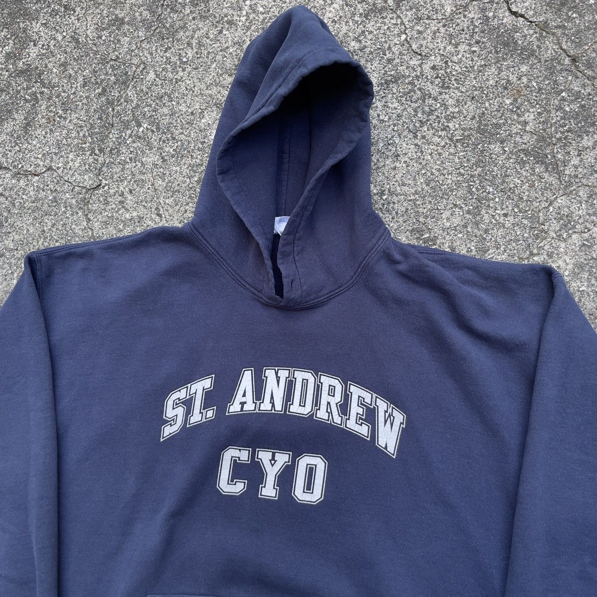 Gildan × Vintage Vintage ST ANDREWS CYO Hoodie Size US XL / EU 56 / 4 - 2 Thumbnail