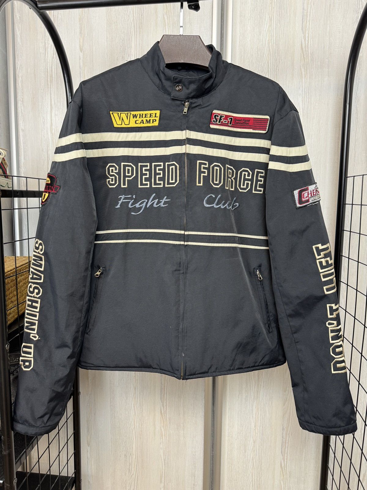 Vintage Vintage Gran Prix Speed Force Street Racing Moto Jacket Size US XXL / EU 58 / 5 - 2 Thumbnail