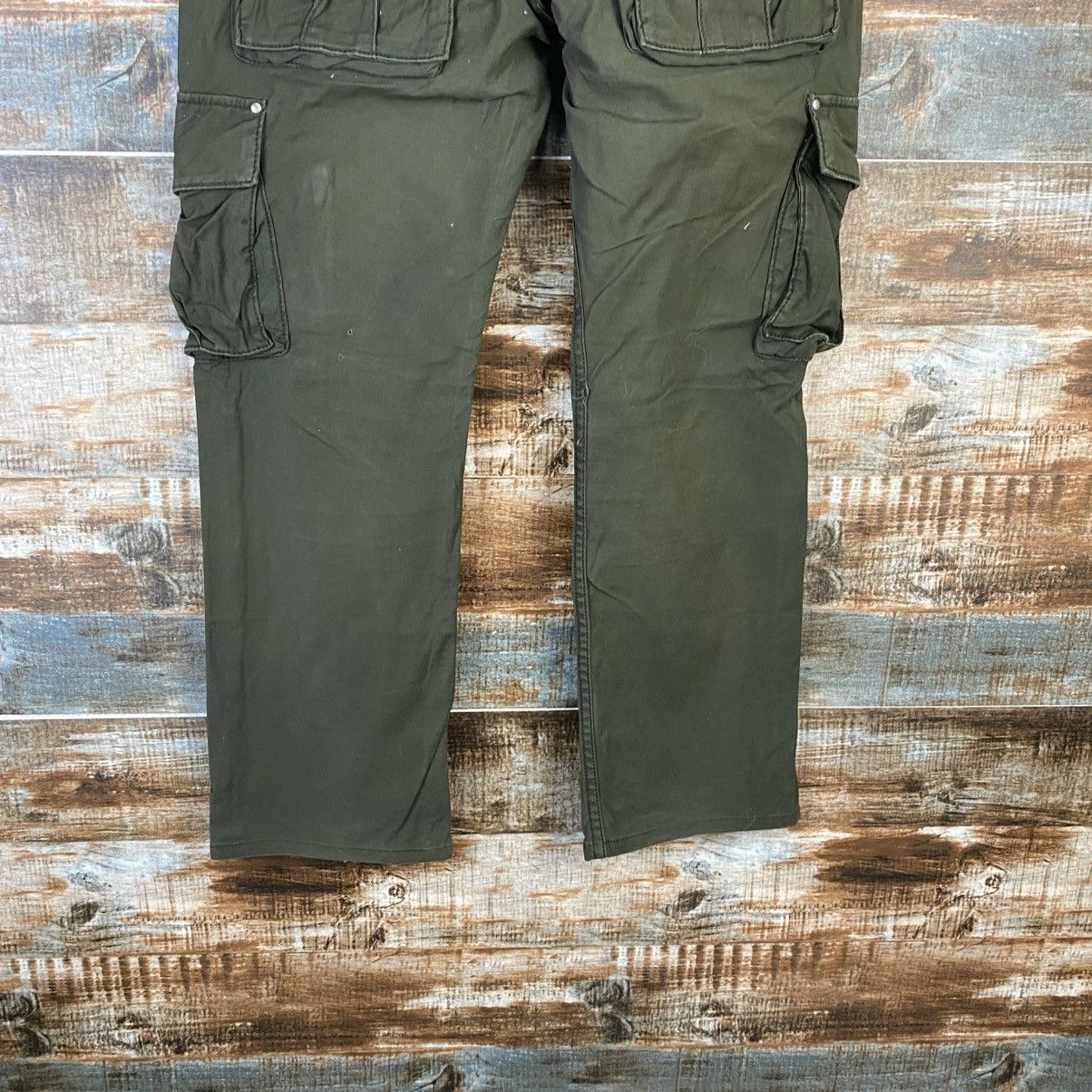 Takeo Kikuchi DL Takeo Kikuchi Green Cargo Multipocket Pants #C1151 Size US 30 / EU 46 - 17 Thumbnail