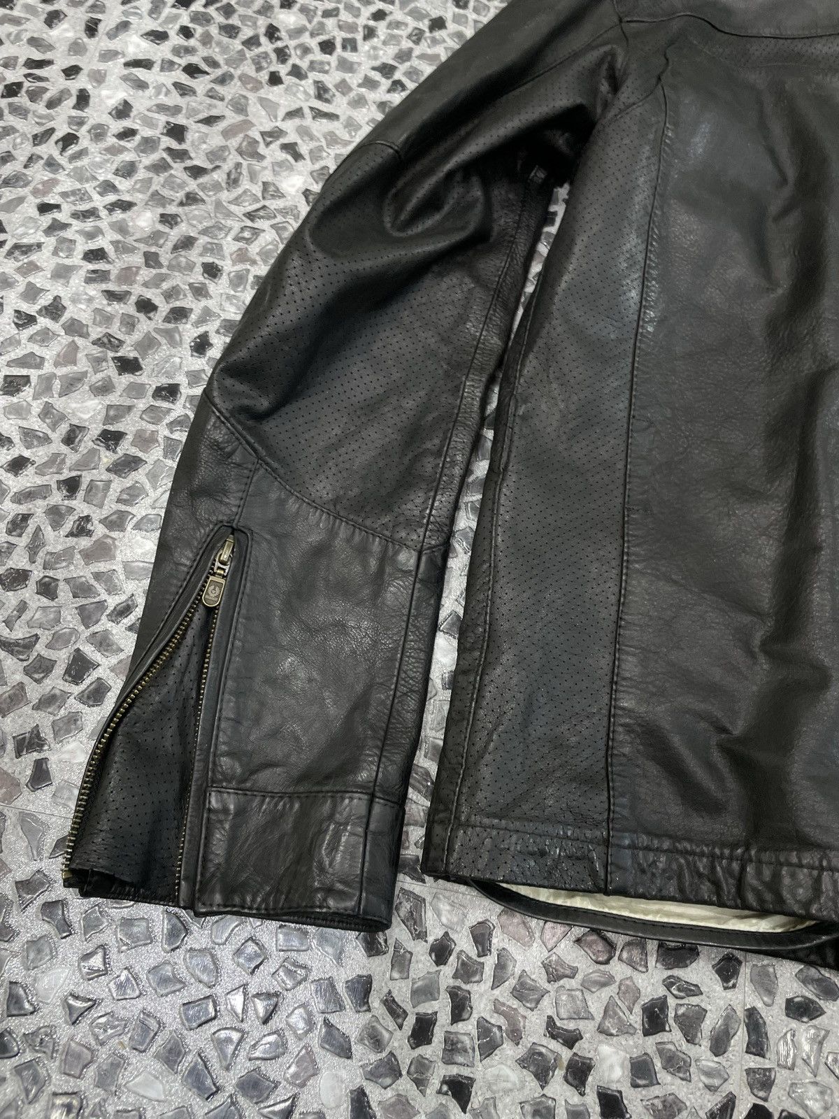 Belstaff Belstaff Gold Label Black Leather Jacket Size US L / EU 52-54 / 3 - 7 Thumbnail