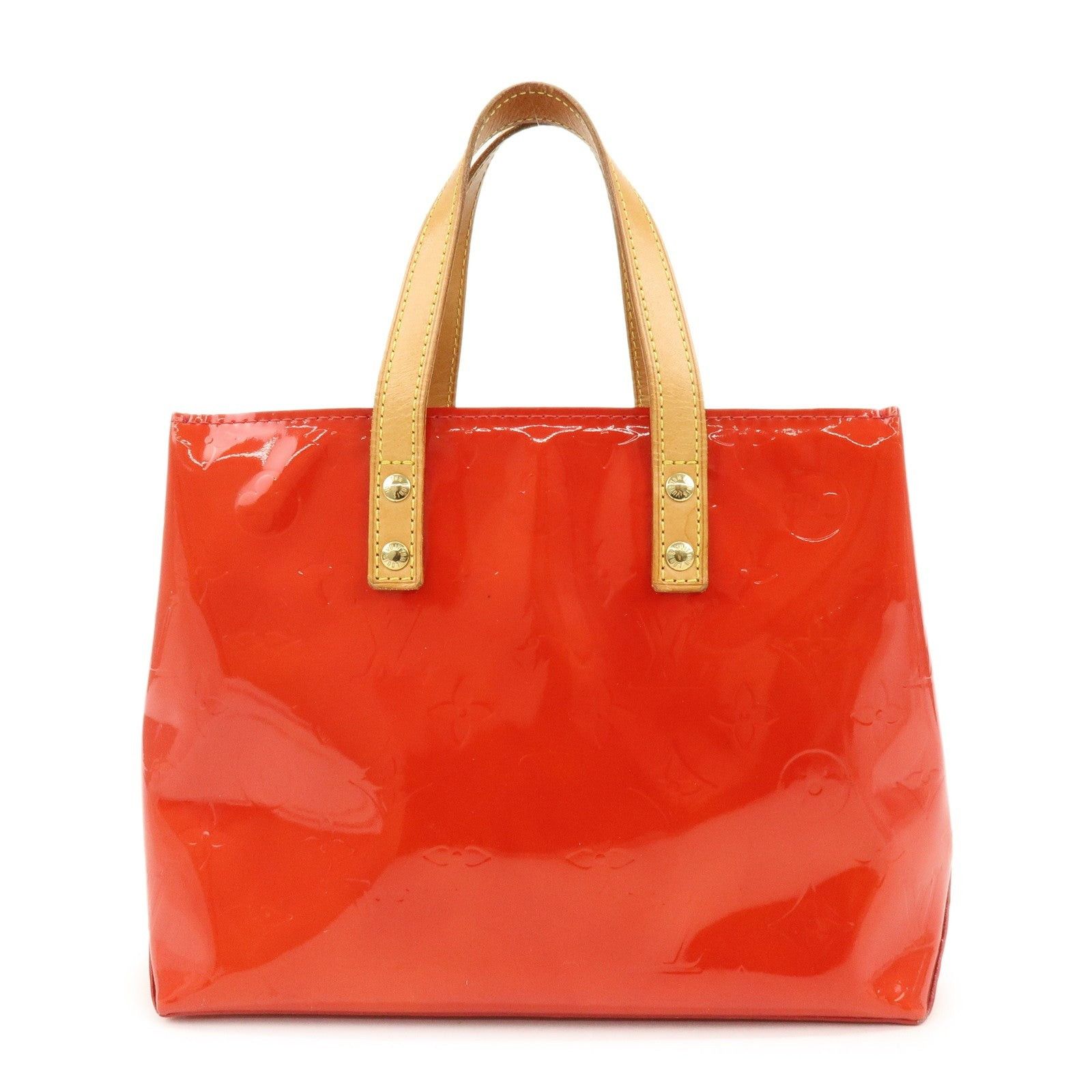Louis Vuitton Louis Vuitton Monogram Vernis Lead PM Tote Red Size ONE SIZE - 1 Thumbnail