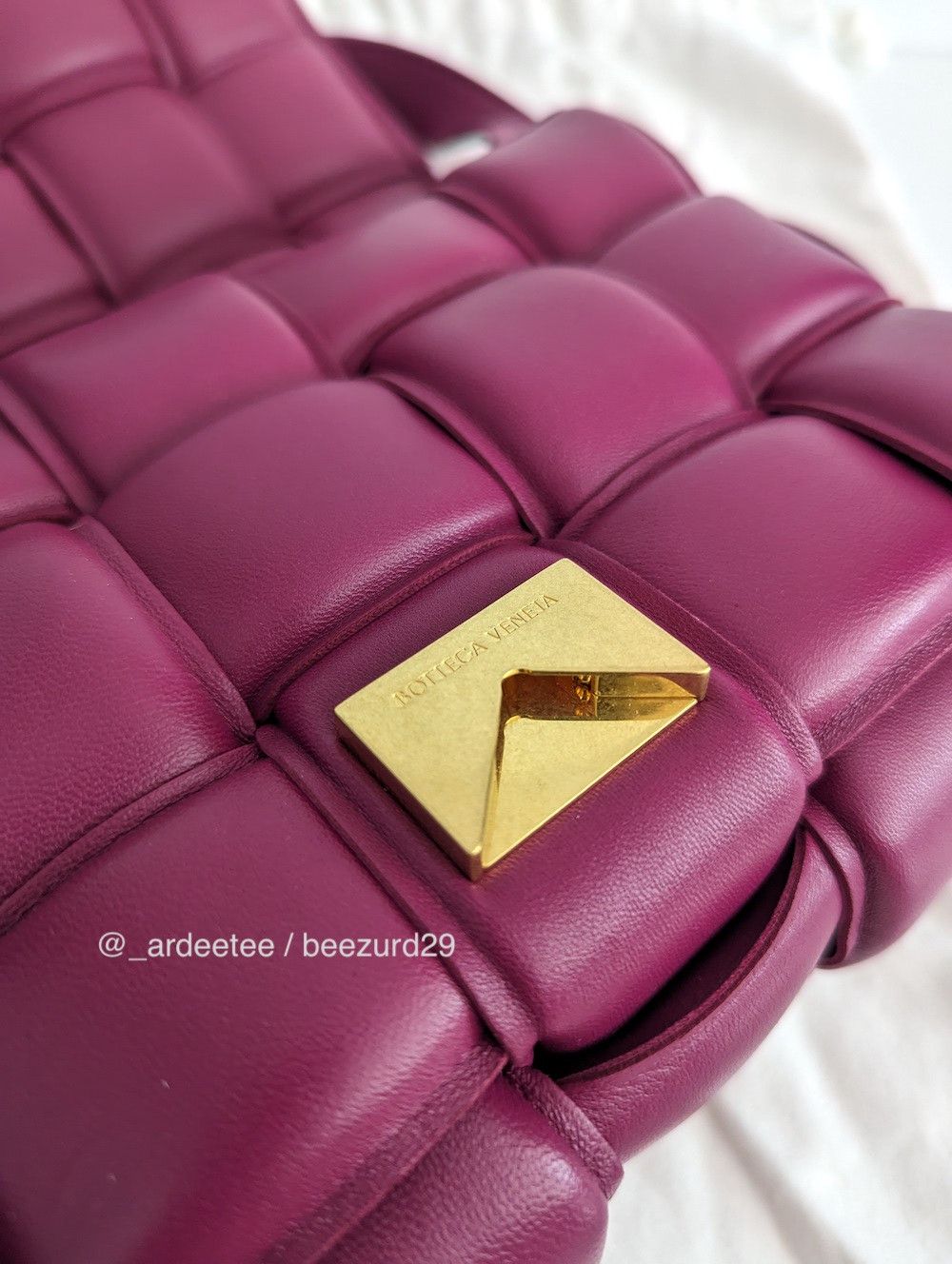 Bottega Veneta *NEW* PADDED LEATHER CASSETTE BAG CINNABAR $4,500 Size ONE SIZE - 12 Thumbnail