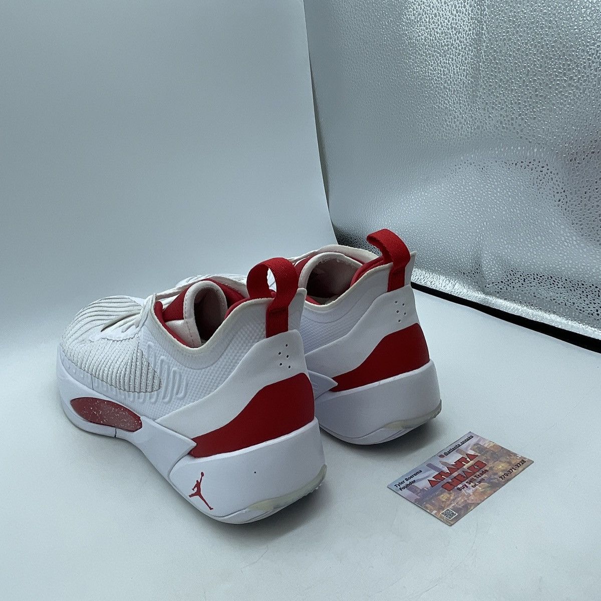 Jordan Brand Jordan Luka 1 white fire red Size US 13 / EU 46 - 4 Thumbnail