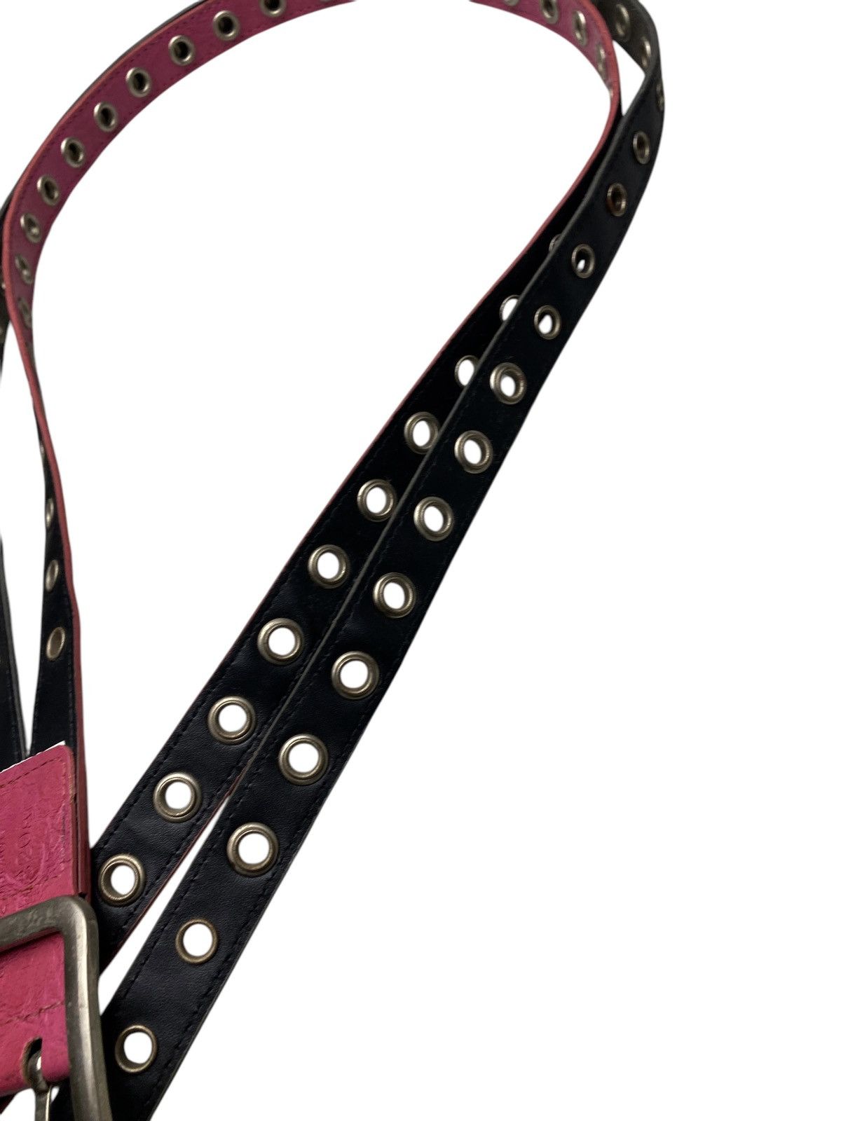 If Six Was Nine 2000's UGIZ Hybrid Ring Black Pink Y2K Belt Size ONE SIZE - 9 Thumbnail