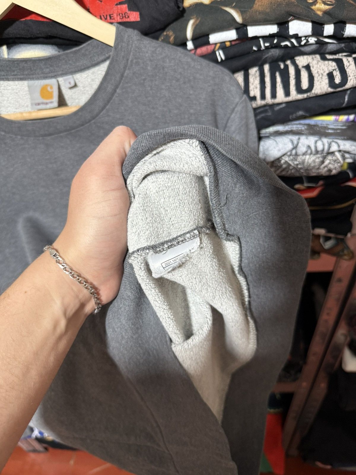 Carhartt Rare Carhartt WIP Love Progress Outdoor Sweatshirt Y2K Hype Size US S / EU 44-46 / 1 - 6 Thumbnail