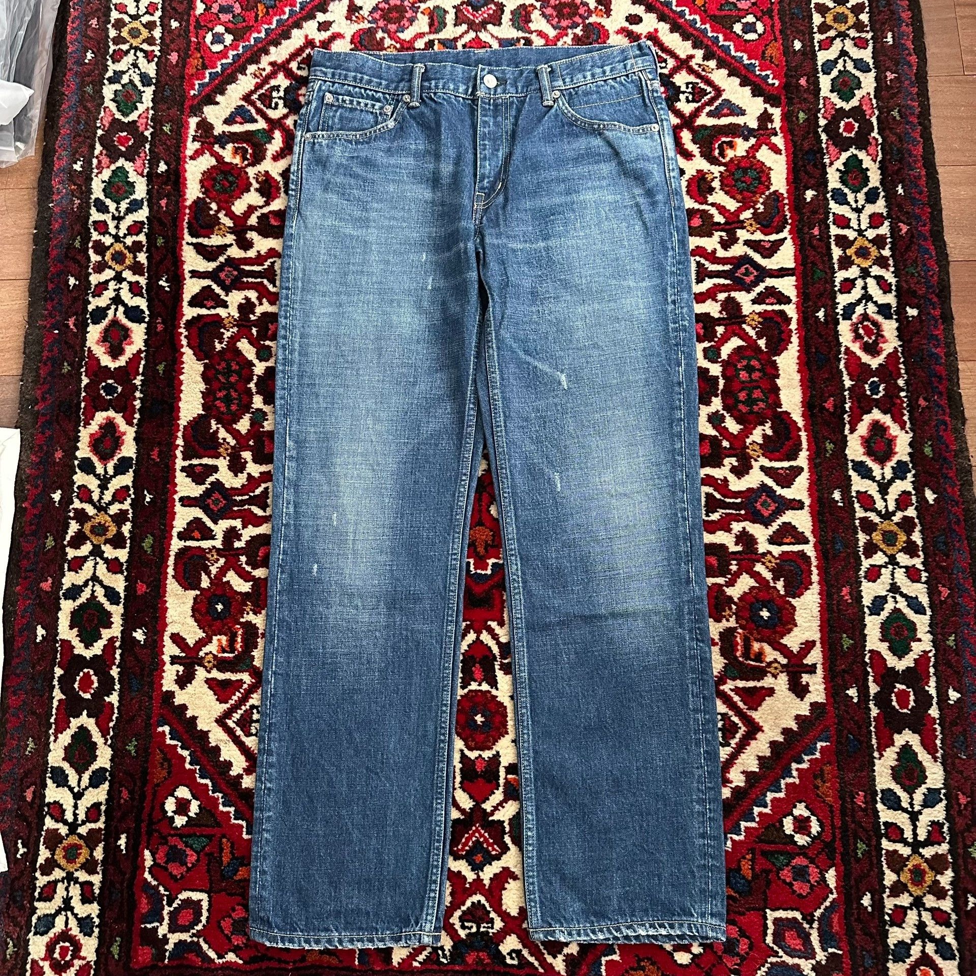 Visvim visvim 18SS 03D5 Washed Jeans W34L30 Size US 34 / EU 50 - 1 Thumbnail