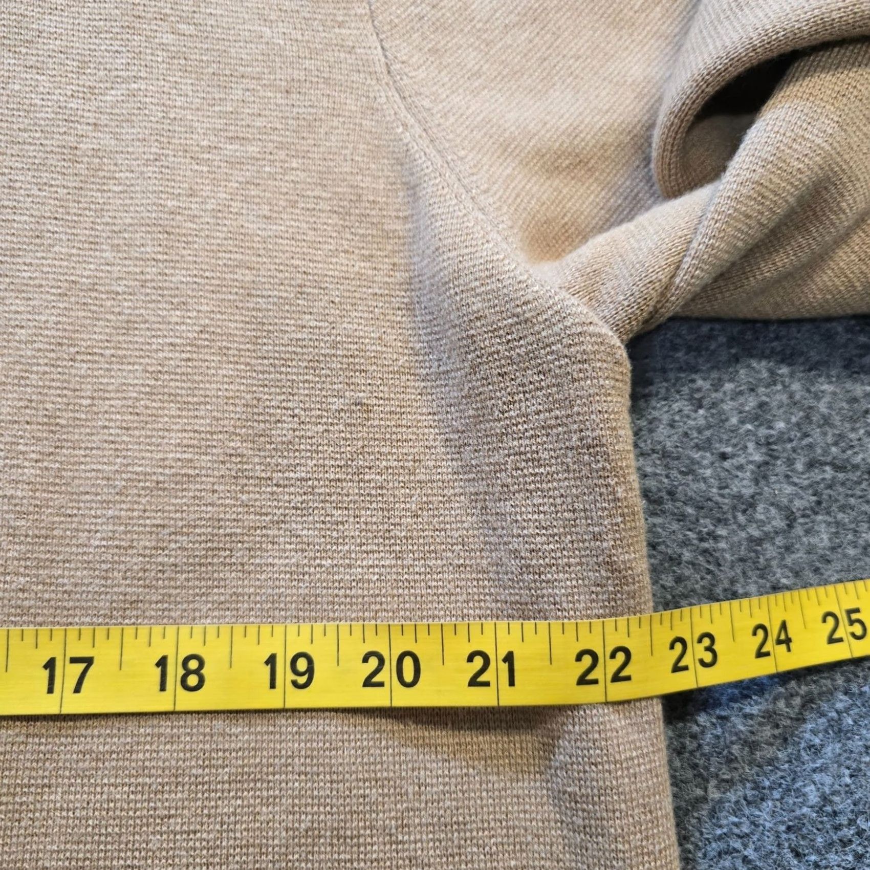 J.Crew J.CREW Sweater Cardigan Womens Large Brown Tan Merino Wool Blend Shirt Size L / US 10 / IT 46 - 5 Thumbnail