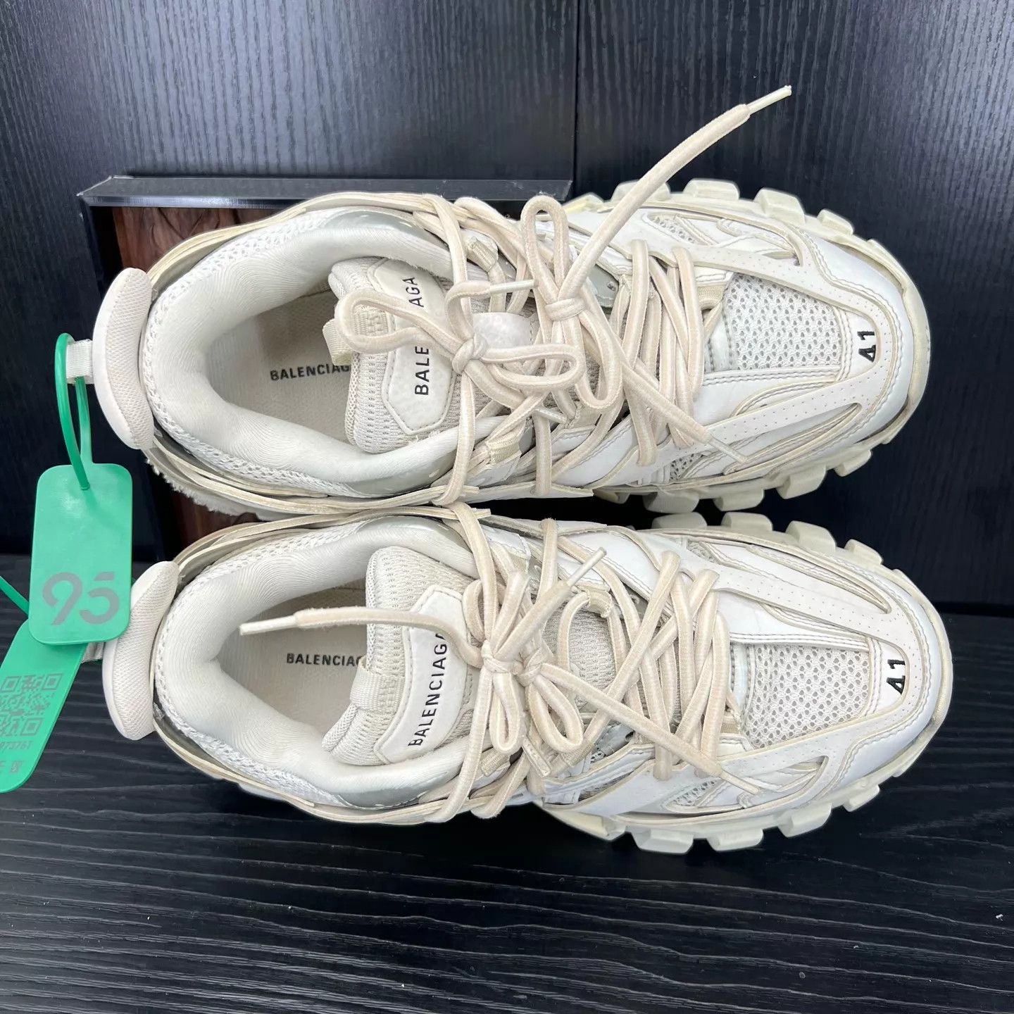 Balenciaga Balenciaga Track White 41 Like New Size US 8 / EU 41 - 8 Thumbnail