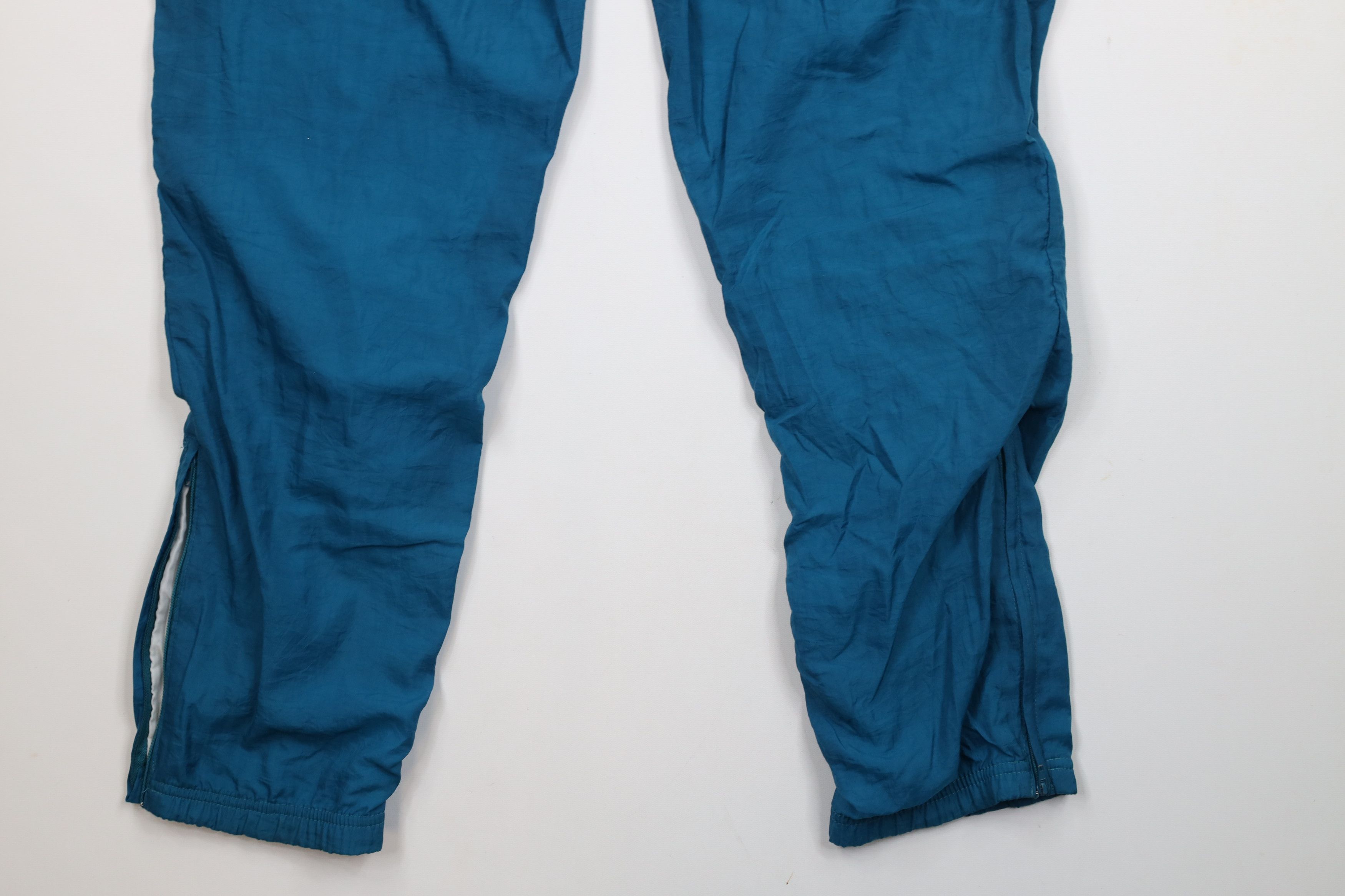 Reebok × Vintage Vintage 90s Reebok Lined Windbreaker Joggers Pants Teal Size US 32 / EU 48 - 12 Thumbnail