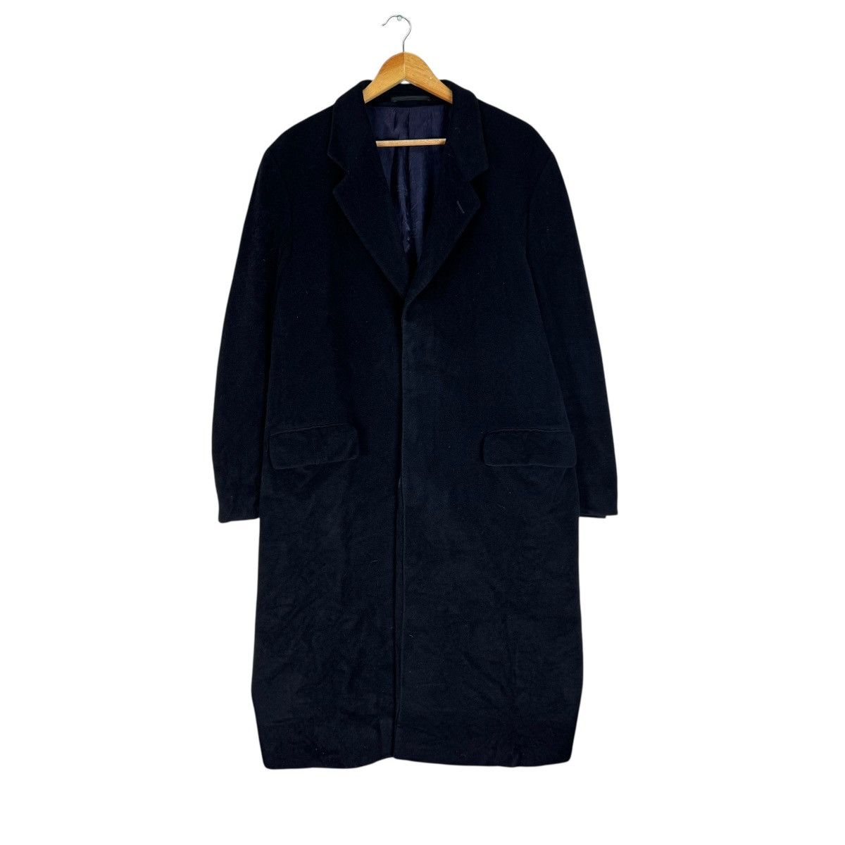 Yves Saint Laurent 🌟YSL YVES SAINT LAURENT CASHMERE LONG COAT JACKET Size US M / EU 48-50 / 2 - 1 Thumbnail