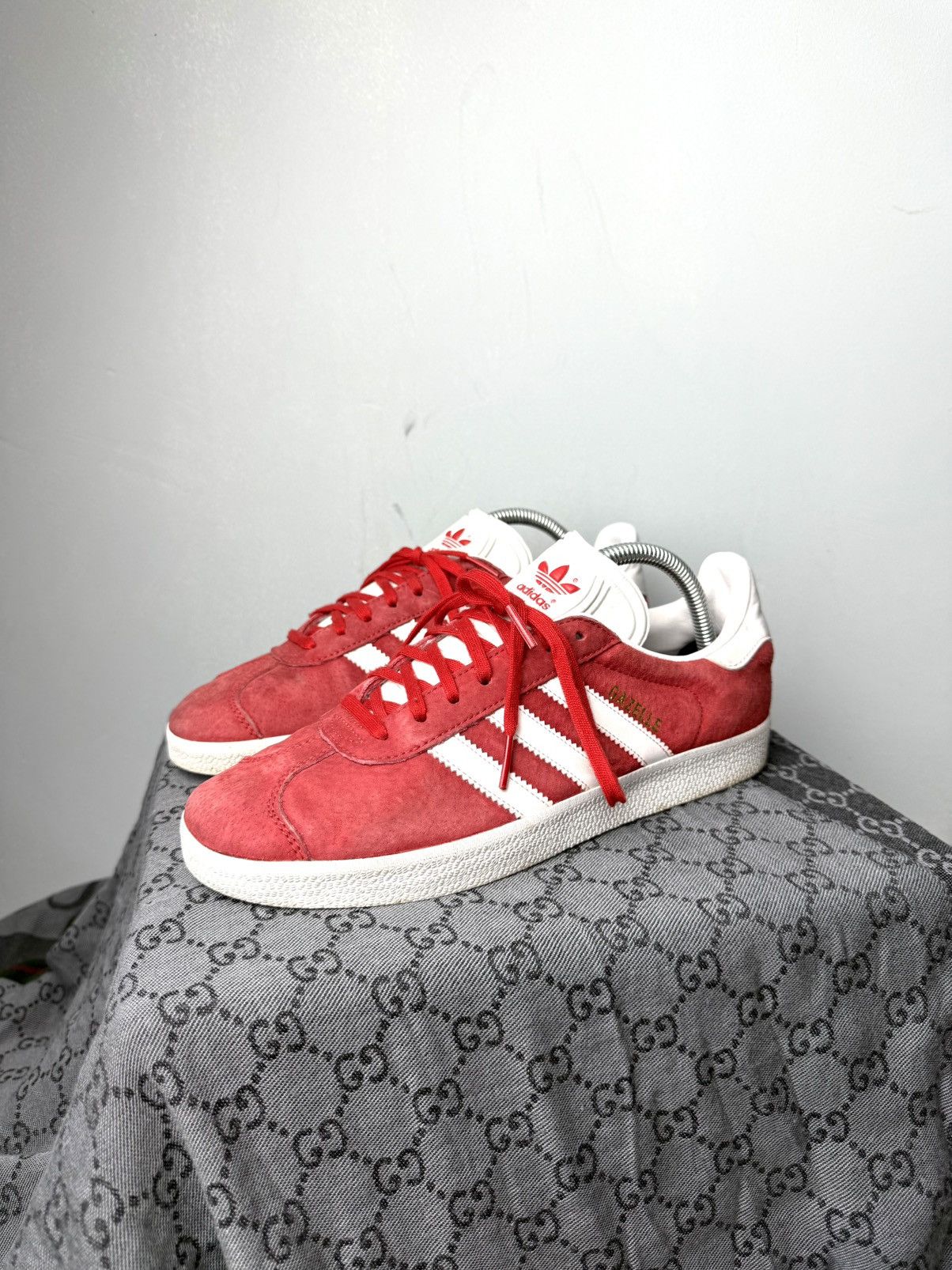adidas gazelle silver green womens adidas Gazelle Indoor Bad Bunny – Elevate main image 0
