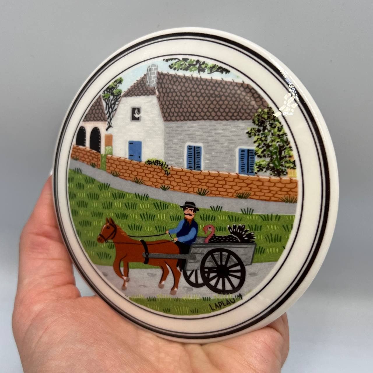 Vintage Villeroy & Boch Vintage Porcelain Candy Box Village Laplau Size ONE SIZE - 2 Thumbnail