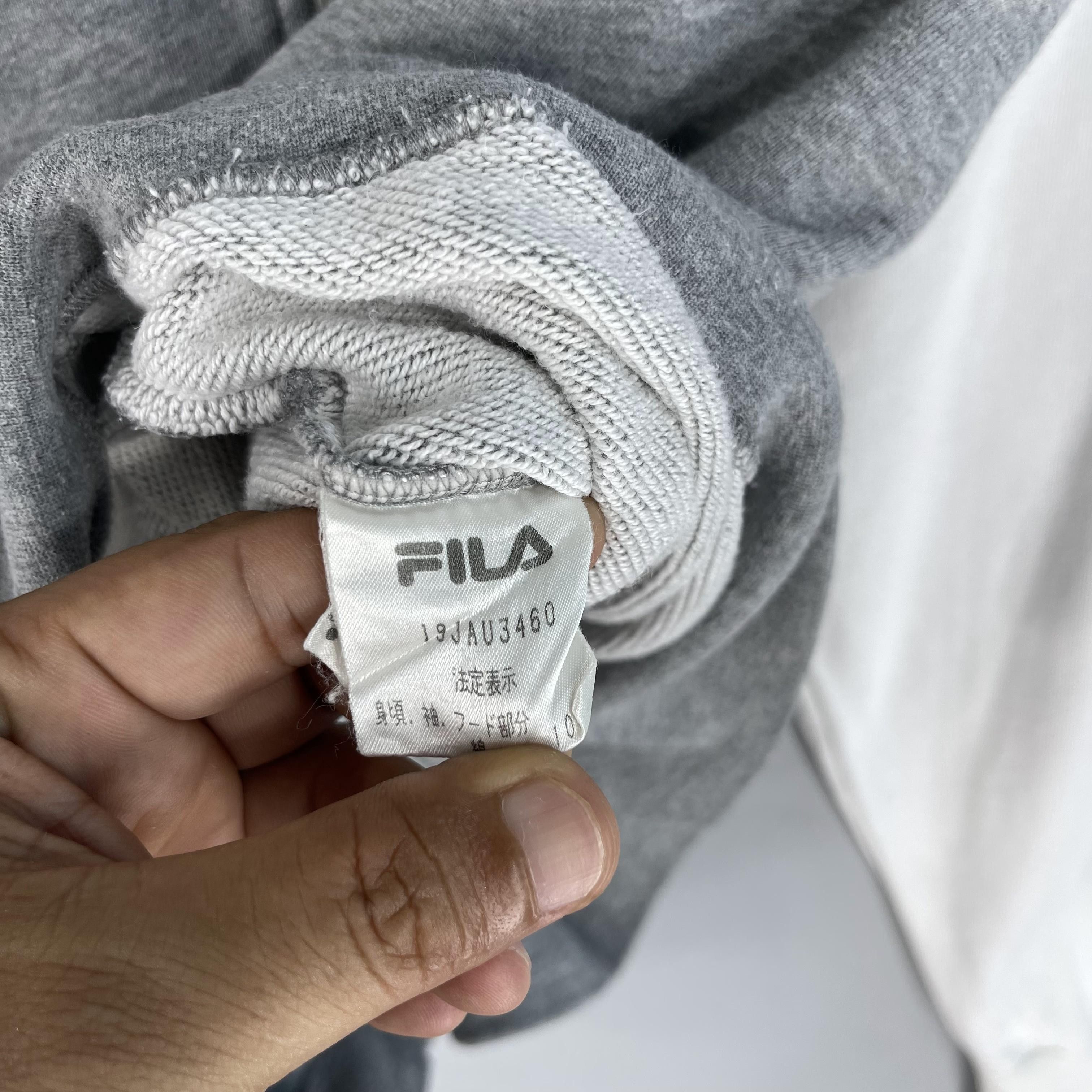 Fila × Vintage Vintage FILA Spellout Embroidery Full Zipper Hoodie Size US M / EU 48-50 / 2 - 6 Thumbnail
