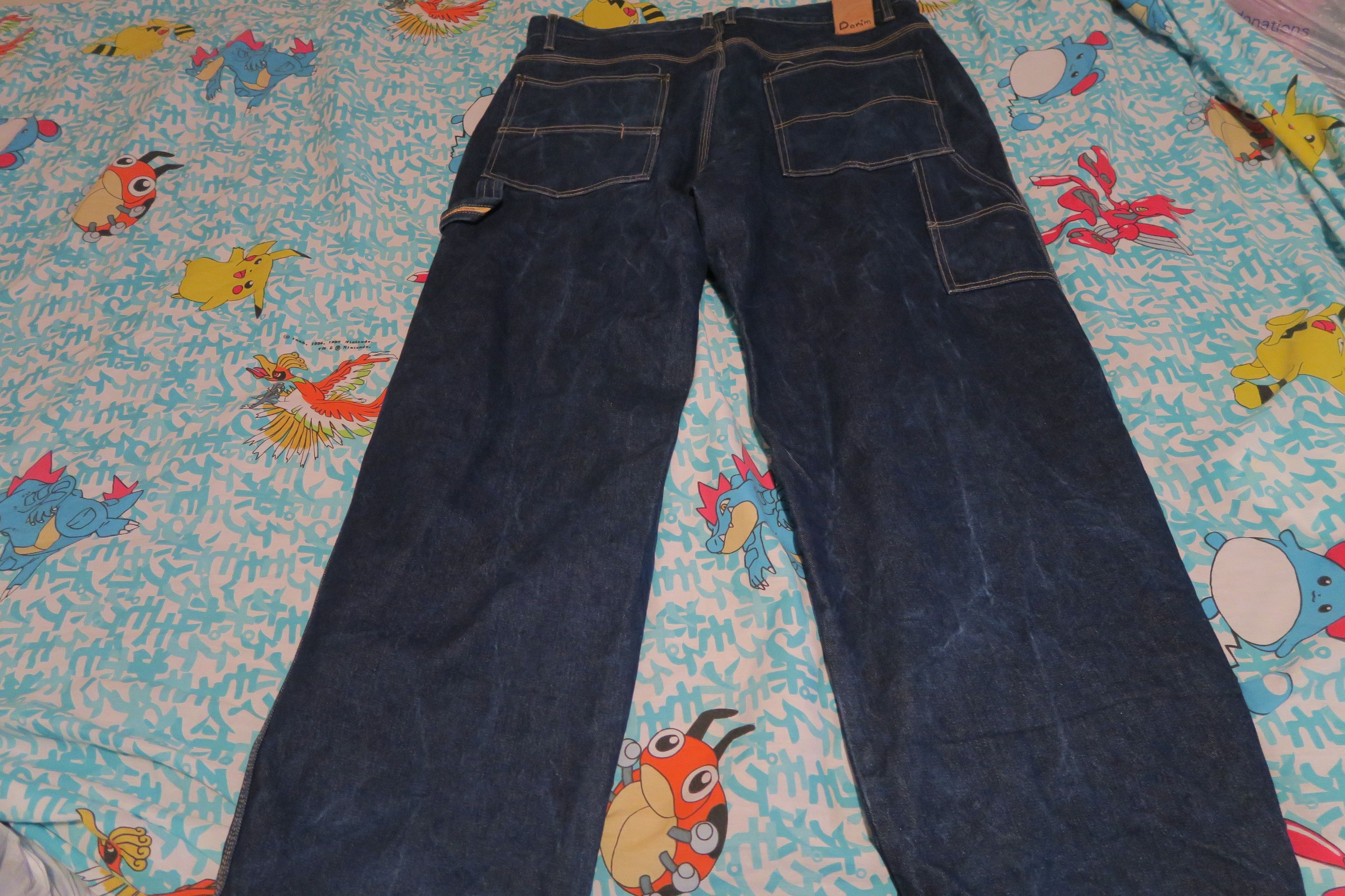 Vintage VTG Godbody Denim Urban 40x33 Baggy Carpenter Jeans Painter Size US 40 / EU 56 - 6 Thumbnail