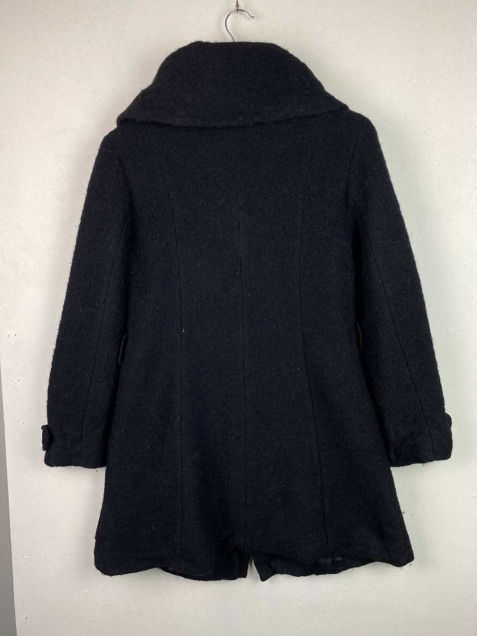 male & co italian wool fabric long jacket