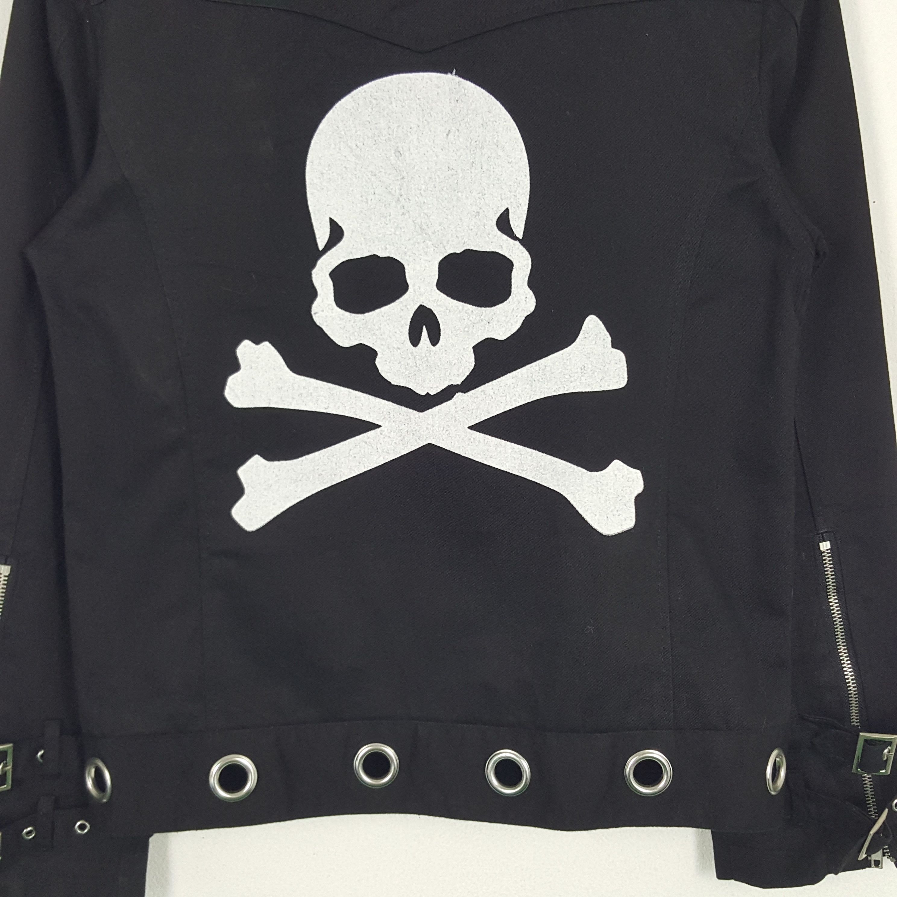 Japanese Brand × Vintage Vintage Skulls Japanese Brand Punk Style Jacket Size US XS / EU 42 / 0 - 2 Thumbnail