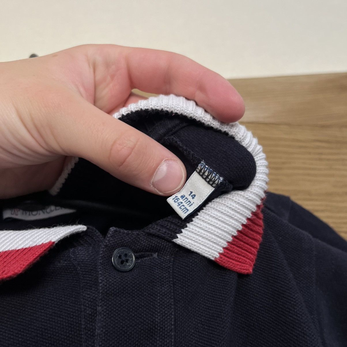 Moncler Moncler Polo Long Sleeve Size US S / EU 44-46 / 1 - 6 Thumbnail