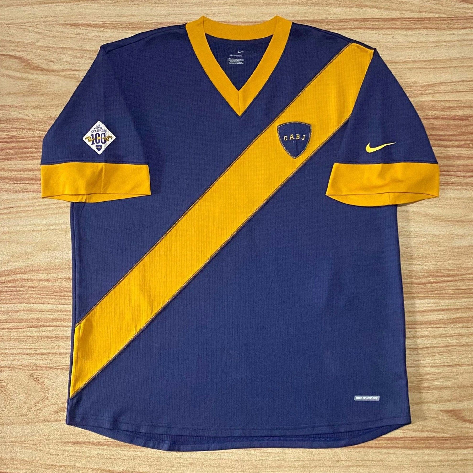 Nike Boca Juniors 2005 Centenary Jersey Martin Palermo Size US XL / EU 56 / 4 - 1 Thumbnail