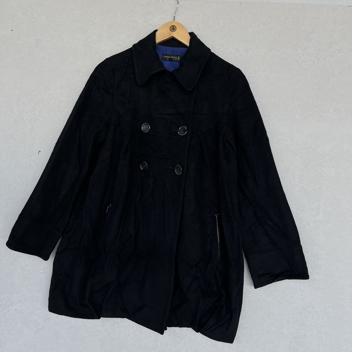 Other Vintage Black Trench Coat with double Size M Size US M / EU 48-50 / 2 - 2 Thumbnail
