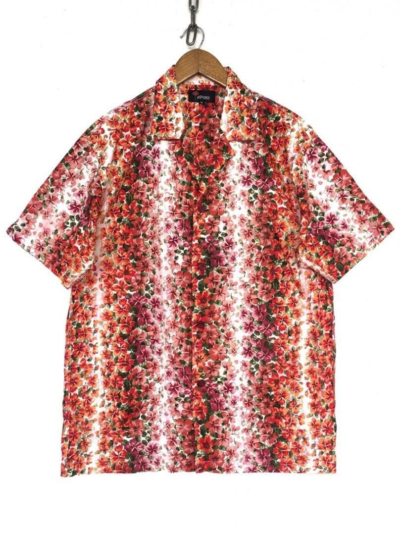 Kenzo 💥Vtg Kenzo Paris Button Shirt Size US L / EU 52-54 / 3 - 1 Thumbnail