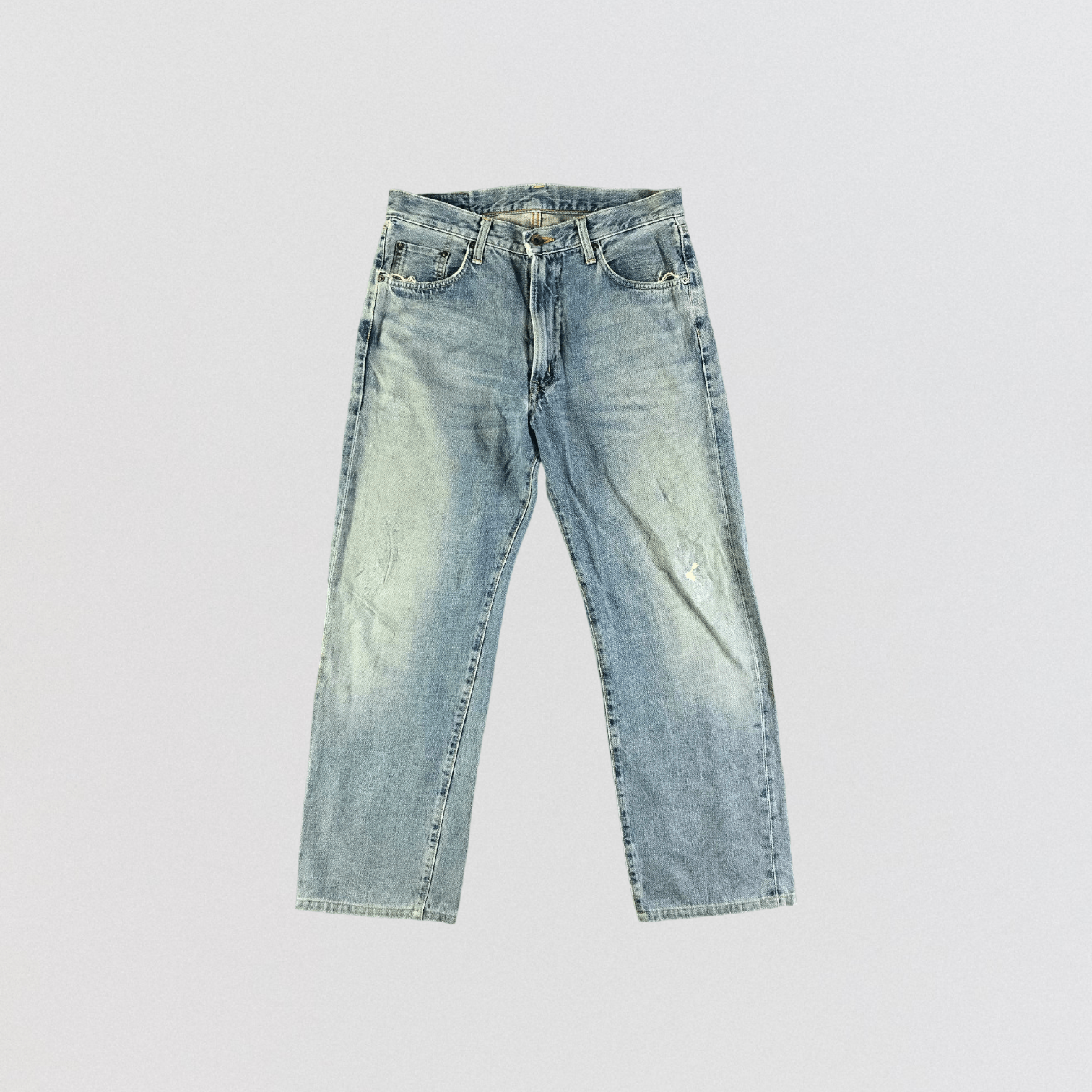 Edwin Vintage Light Wash Edwin 505 Selvedge Jeans-JM3558 Size US 32 / EU 48 - 1 Thumbnail
