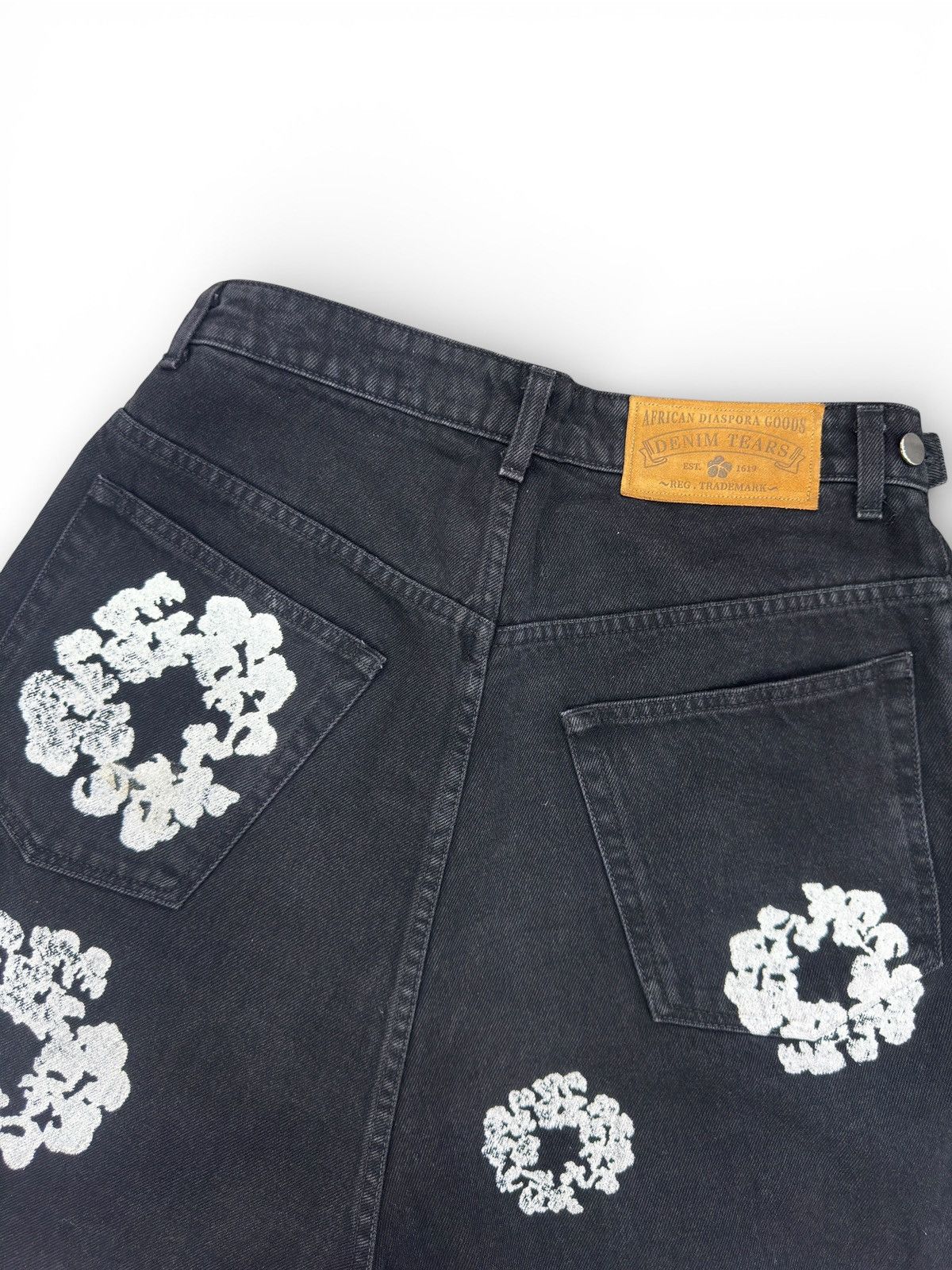 Denim Tears Floral Jean Shorts