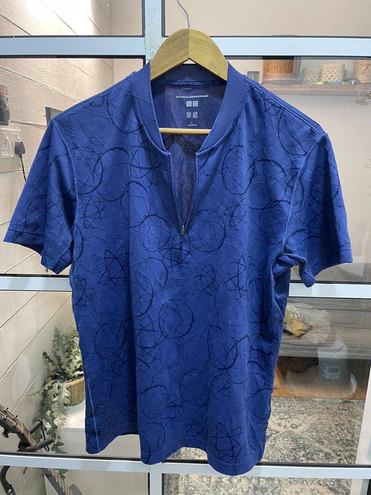 Futura × Uniqlo 2021 Futura x Uniqlo Running Half Zipper Jersey Size US M / EU 48-50 / 2 - 8 Thumbnail