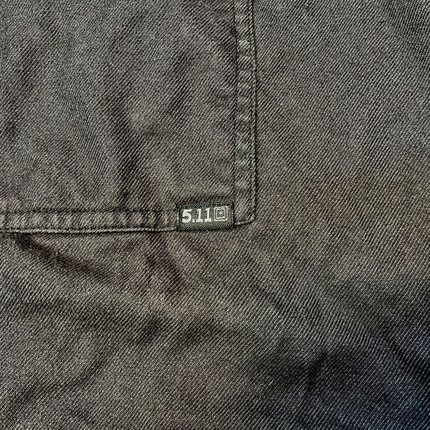 Vintage 5.11 Tactical Series Shirt Mens XL Black Snaps Long Sleeve Utility Cotton 7558 Size US XL / EU 56 / 4 - 6 Thumbnail