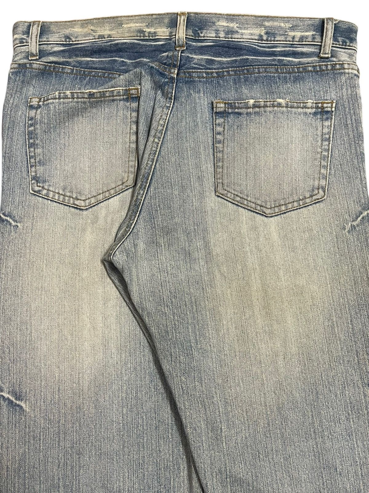 Kapital Vintage Japanese Brand Destroy Distressed Style Baggy Jeans Size US 34 / EU 50 - 6 Thumbnail