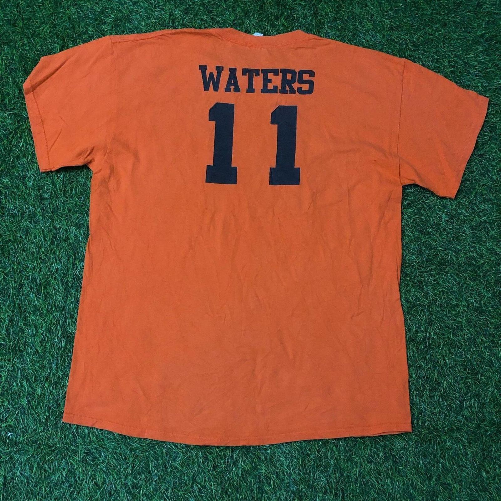 Gildan Men’s Orange Diamond Baseball Bat Graphic Tee Size US L / EU 52-54 / 3 - 2 Thumbnail