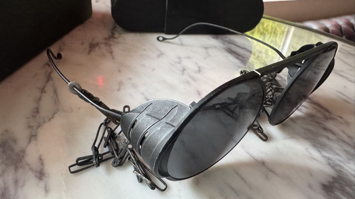 Boris Bidjan Saberi BBS x Rigards Black Aviator Sunglasses RG1011BBS Size ONE SIZE - 7 Thumbnail