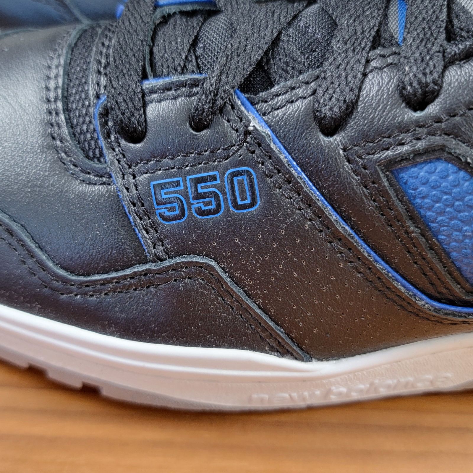 New Balance New Balance 550 'Black Blue Groove' Mens Sz 10 BB550PLB Size US 10 / EU 43 - 7 Thumbnail