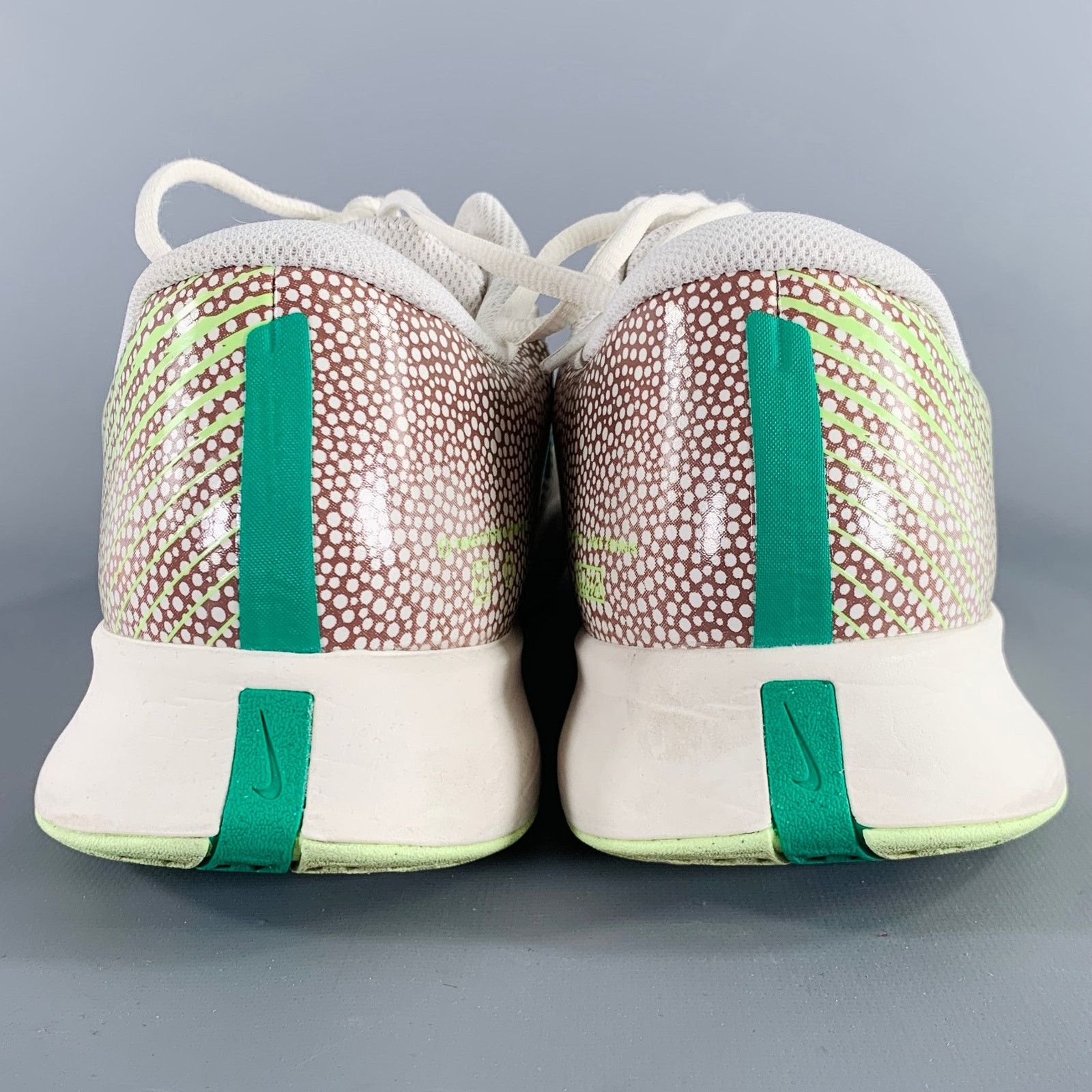 Nike 12 Australian Open Pack White Green Mesh Lace-Up Sneakers Size US 12 / EU 45 - 3 Thumbnail